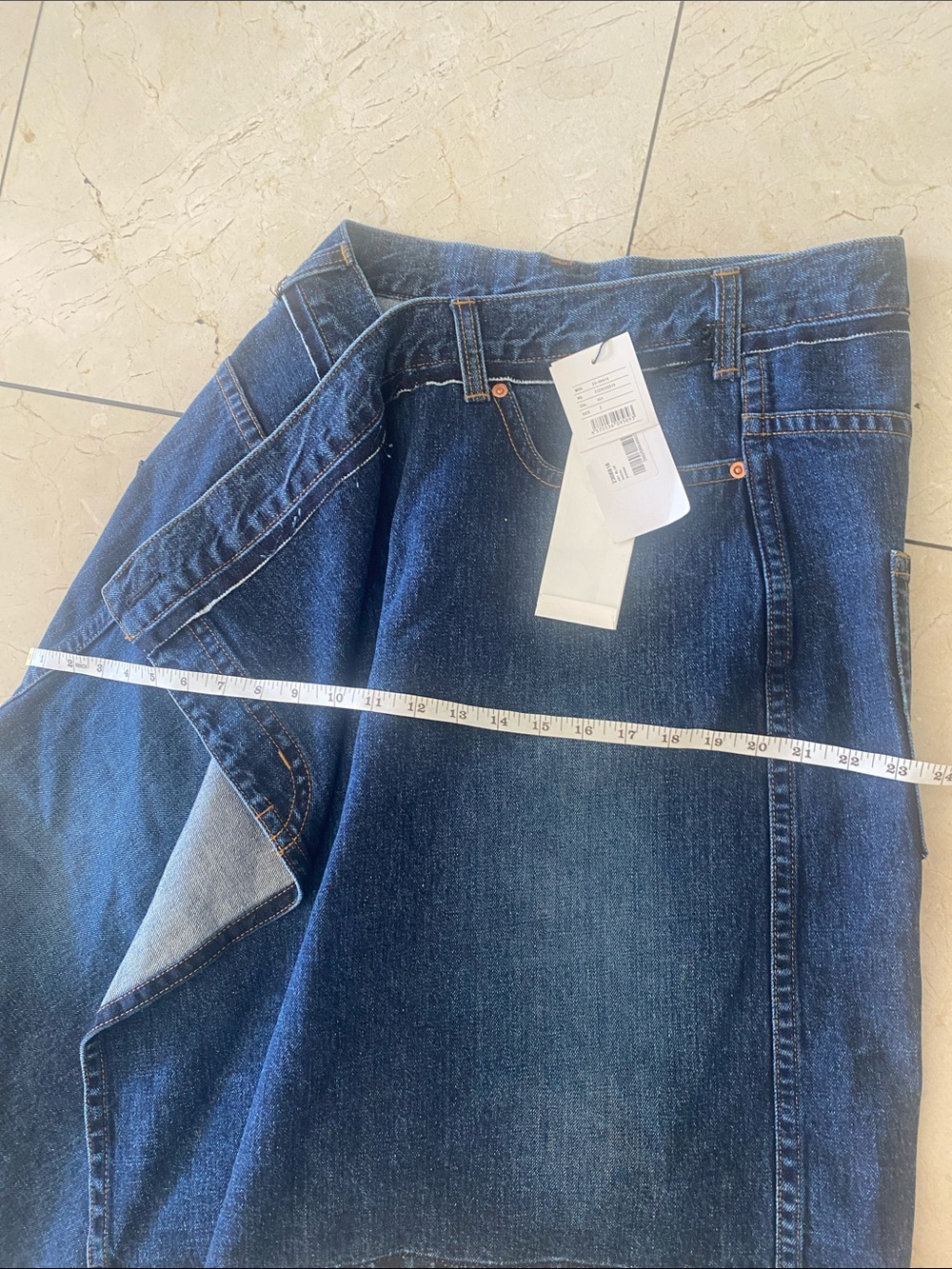 SACAI
ASYMMETRICAL DENIM SKIRT 2JP M - Picture 7 of 7